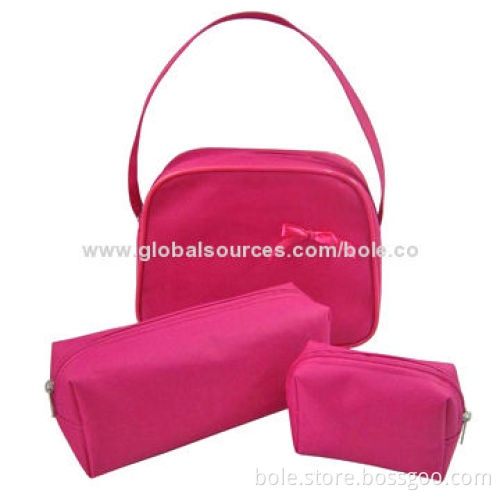 PVC Cosmetic Bag Set for Girls, Suitable for Promotions and Gifts, Can be Customized